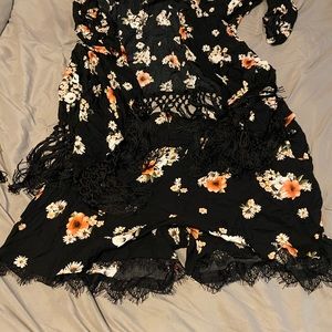 Kimono and shorts matching set